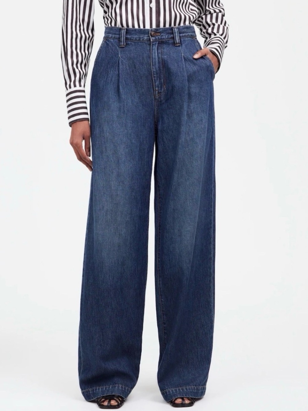 Madewell The Harlow Wide Leg High-Waist Women's Jeans